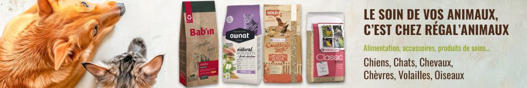 Régal'Animaux, spécialiste de l'alimentation, accessoires et soins pour animaux