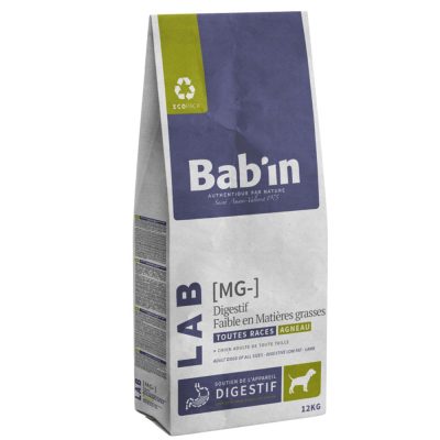 Croquettes Chien Adulte Agneau 12kg – Bab’in