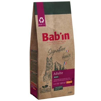 Croquettes Chien Adulte Maxi – Bab’in